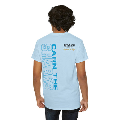 Carn The Sharks Graphic Tee Graphic Tees Australia Graphic T-Shirt Australia -  Cool Graphic T-Shirts Online -  Carn The Sharks T Shirt | Rugby League Supporters Gear