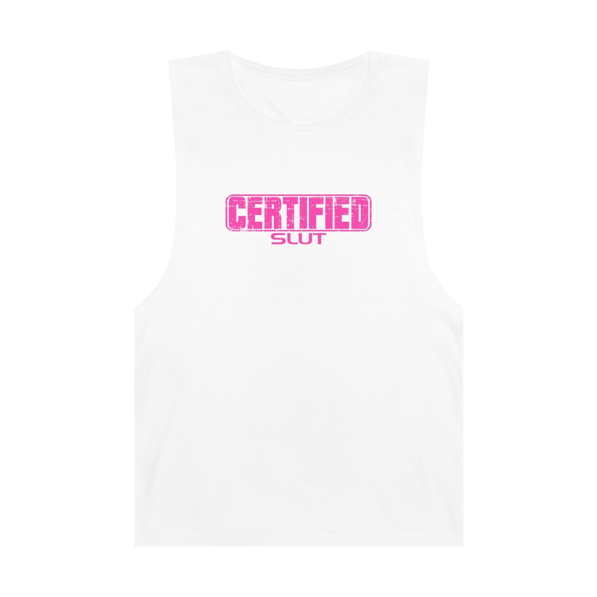 Certified Slut Tank Top Graphic Tees Australia Graphic T-Shirt Australia -  Cool Graphic T-Shirts Online -  Certified Slut Tank Top | Tank Tops & Singlets Online Australia