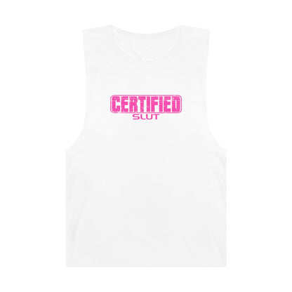 Certified Slut Tank Top Graphic Tees Australia Graphic T-Shirt Australia -  Cool Graphic T-Shirts Online -  Certified Slut Tank Top | Tank Tops & Singlets Online Australia