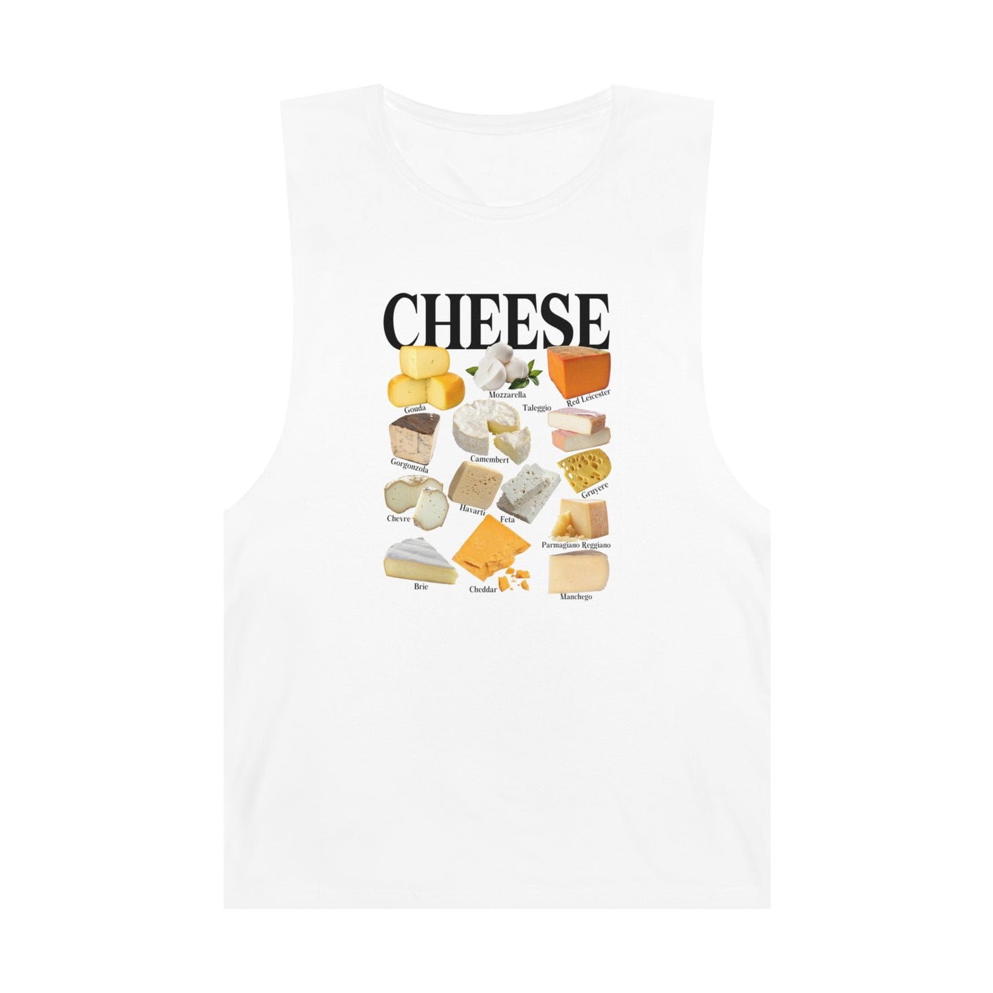 Cheese Homage Tank Top Graphic Tees Australia Graphic T-Shirt Australia -  Cool Graphic T-Shirts Online -  Cheese Homage Tank Top | Cool Tank Tops & Singlets Australia