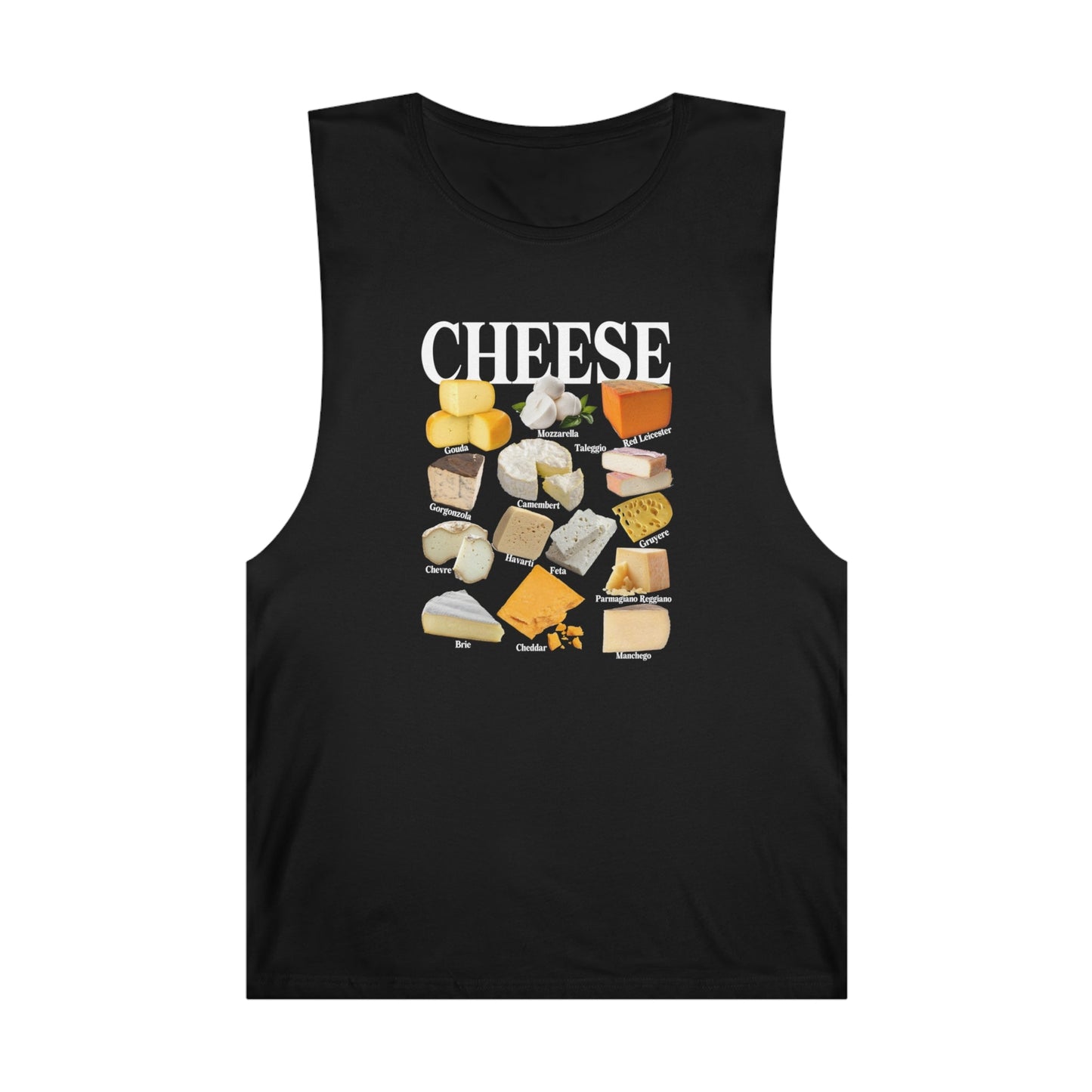 Cheese Homage Tank Top Graphic Tees Australia Graphic T-Shirt Australia -  Cool Graphic T-Shirts Online -  Cheese Homage Tank Top | Cool Tank Tops & Singlets Australia