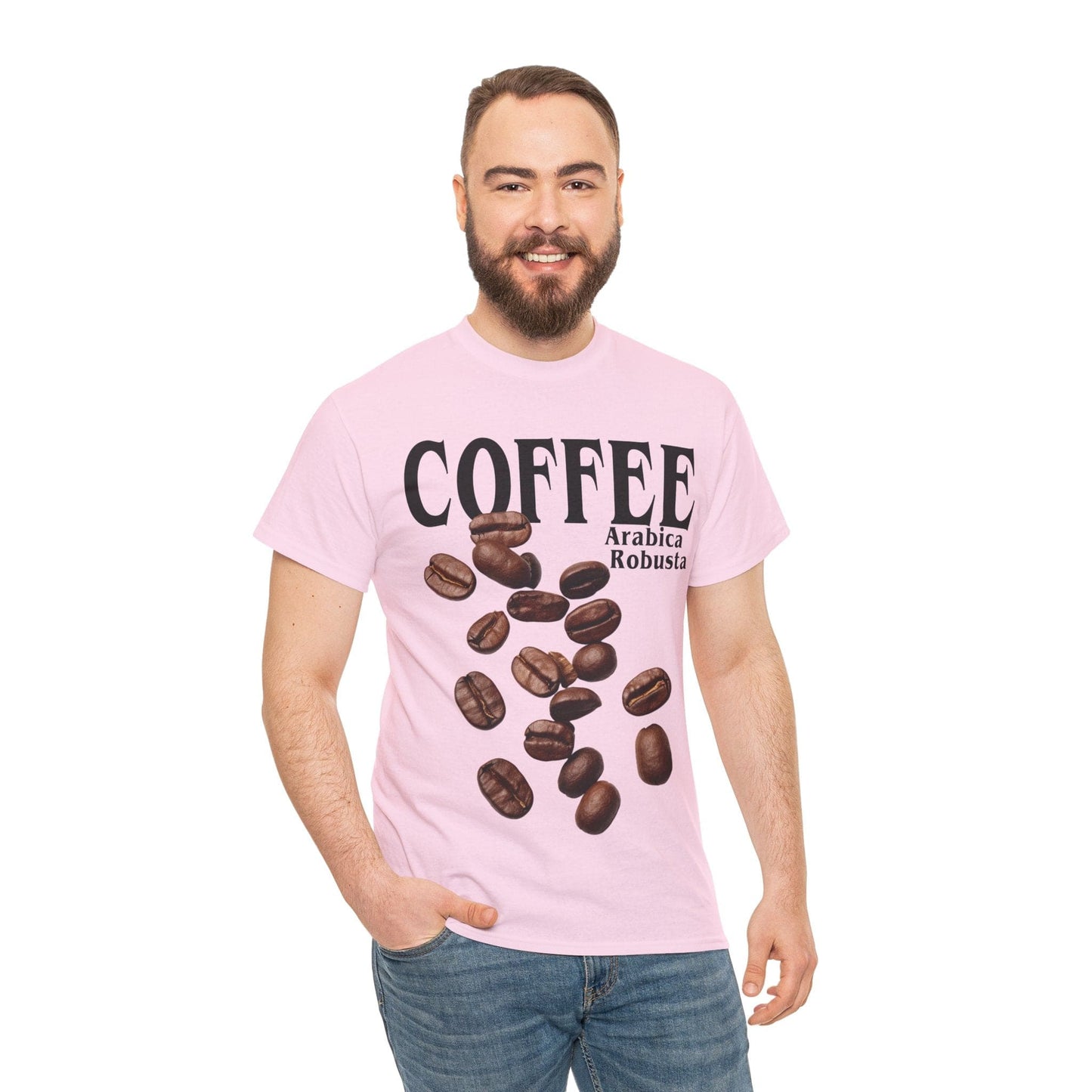 Coffee Graphic Tee Graphic Tees Australia Light Pink / S Graphic T-Shirt Australia -  Cool Graphic T-Shirts Online -  Coffee T-Shirt | Funny Quirky T-Shirt Australia