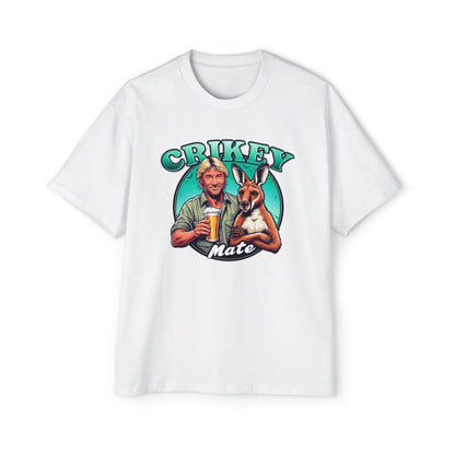 Crikey Mate Oversized Tee Graphic Tees Australia Graphic T-Shirt Australia -  Cool Graphic T-Shirts Online -  Crikey Mate Oversized Tee | Funny Oversized T-Shirts Australia