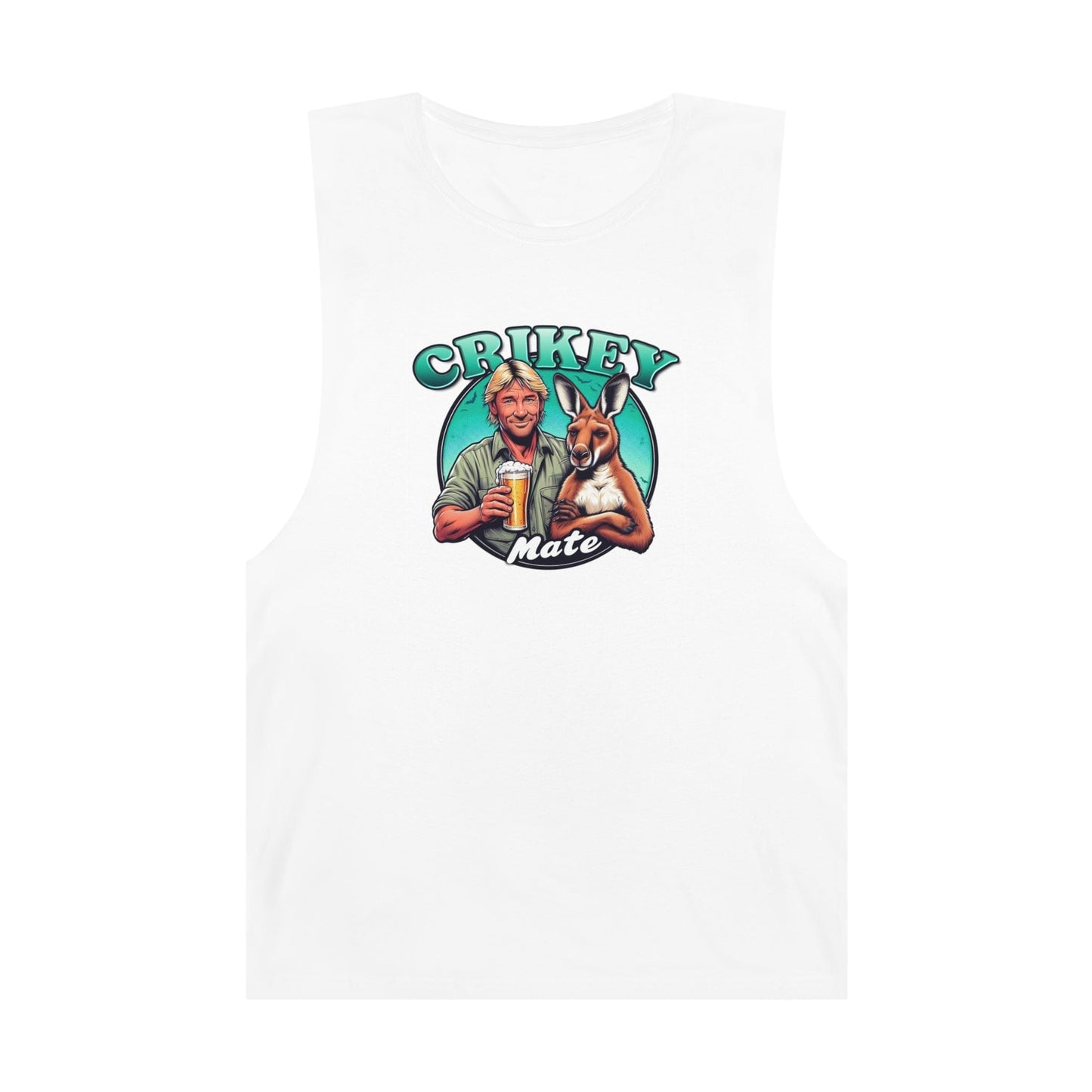 Crikey Mate Tank Top Graphic Tees Australia Graphic T-Shirt Australia -  Cool Graphic T-Shirts Online -  Crikey Mate Tank Top | Tank Tops & Singlets Australia