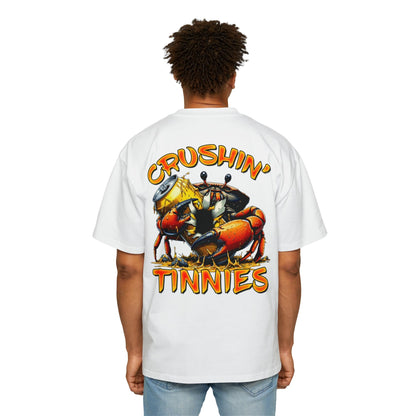 Crushin Tinnies Oversized Tee Graphic Tees Australia Graphic T-Shirt Australia -  Cool Graphic T-Shirts Online -  Crushin Tinnies Oversized Tee | Funny Beer T-Shirts Australia