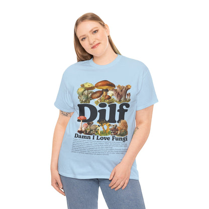 Damn I Love Fungi TShirt Printify Graphic T-Shirt Australia -  Cool Graphic T-Shirts Online - 