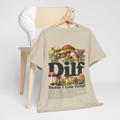 Damn I Love Fungi TShirt Printify Graphic T-Shirt Australia -  Cool Graphic T-Shirts Online - 