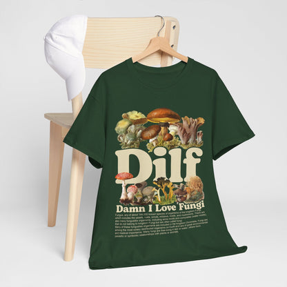 Damn I Love Fungi TShirt Printify Graphic T-Shirt Australia -  Cool Graphic T-Shirts Online - 