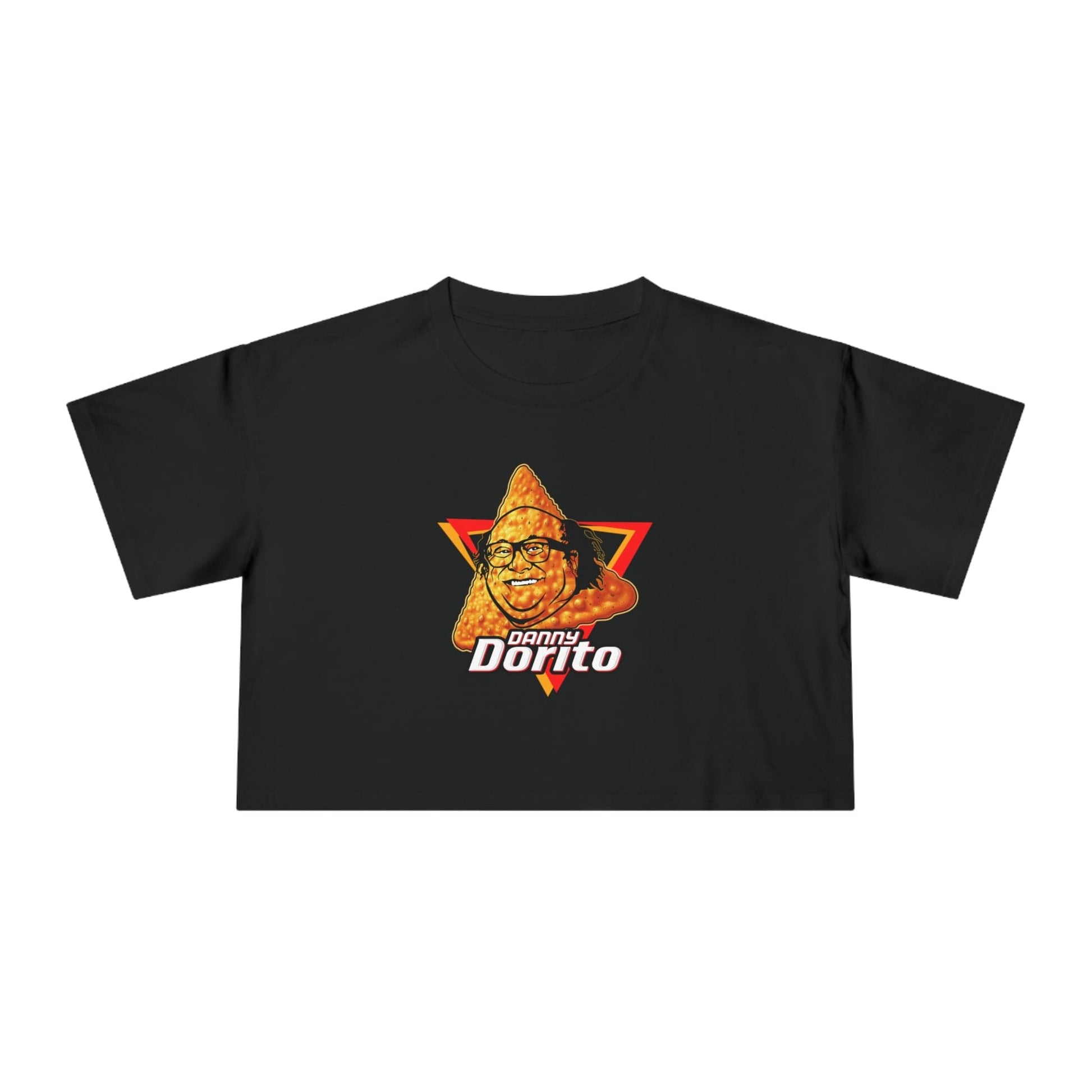 Danny Dorito Crop Tee Graphic Tees Australia Graphic T-Shirt Australia -  Cool Graphic T-Shirts Online -  Danny Dorito Crop Tee | Funny Womens T-Shirts Australia