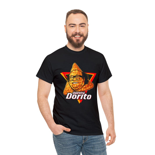 Danny Dorito Graphic Tee Graphic Tees Australia Black / S Graphic T-Shirt Australia -  Cool Graphic T-Shirts Online -  Danny Dorito T-Shirt | Cool Graphic T-Shirts Online Australia