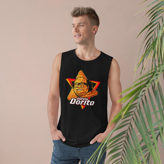 Danny Dorito Tank Top Graphic Tees Australia Black / XS Graphic T-Shirt Australia -  Cool Graphic T-Shirts Online -  Danny Dorito Tank Top | Graphic Tank Tops Australia