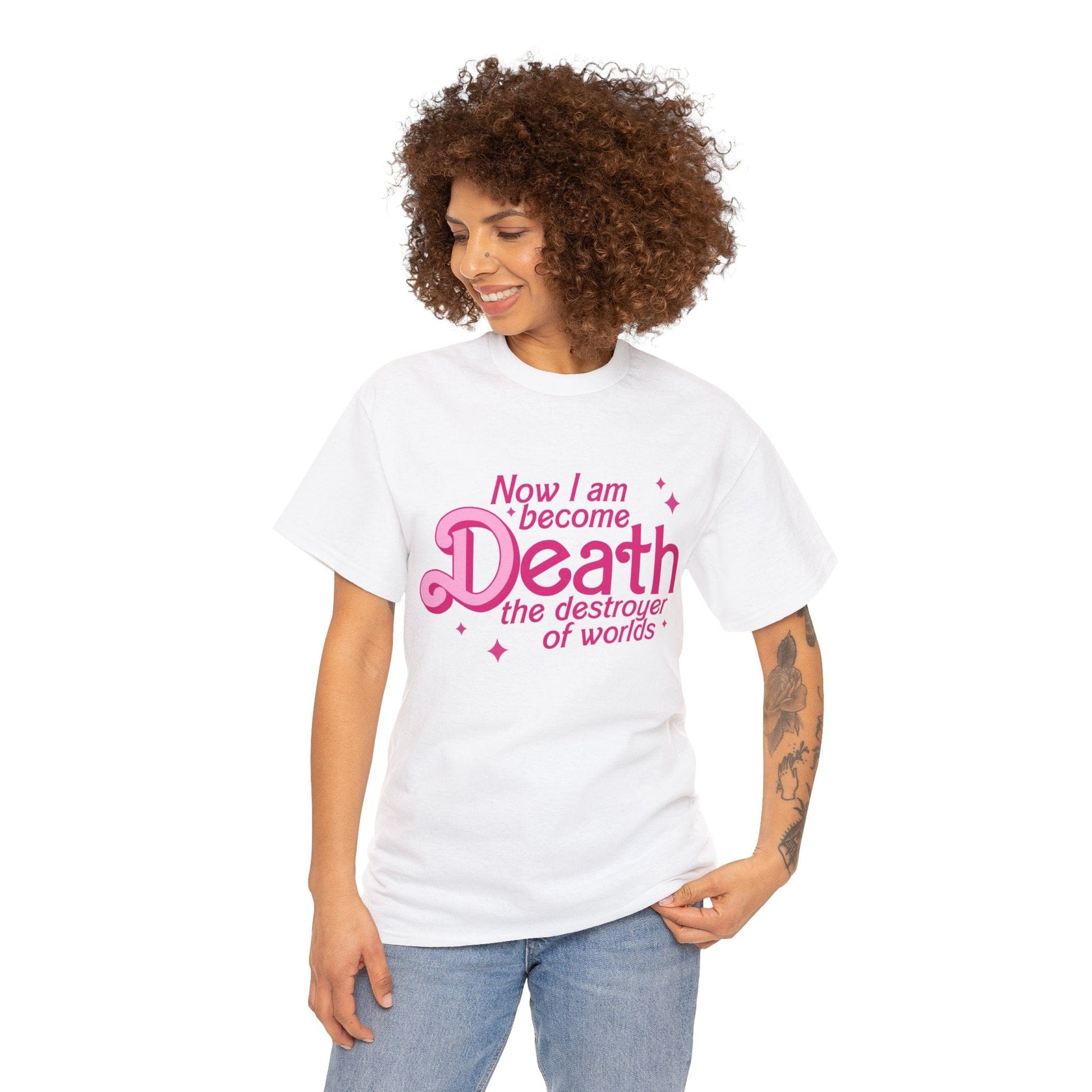 Death Destroyer Of Worlds Graphic Tee Graphic Tees Australia Graphic T-Shirt Australia -  Cool Graphic T-Shirts Online -  Death Destroyer Of Worlds T-Shirt | Cool Graphic T-shirts Online