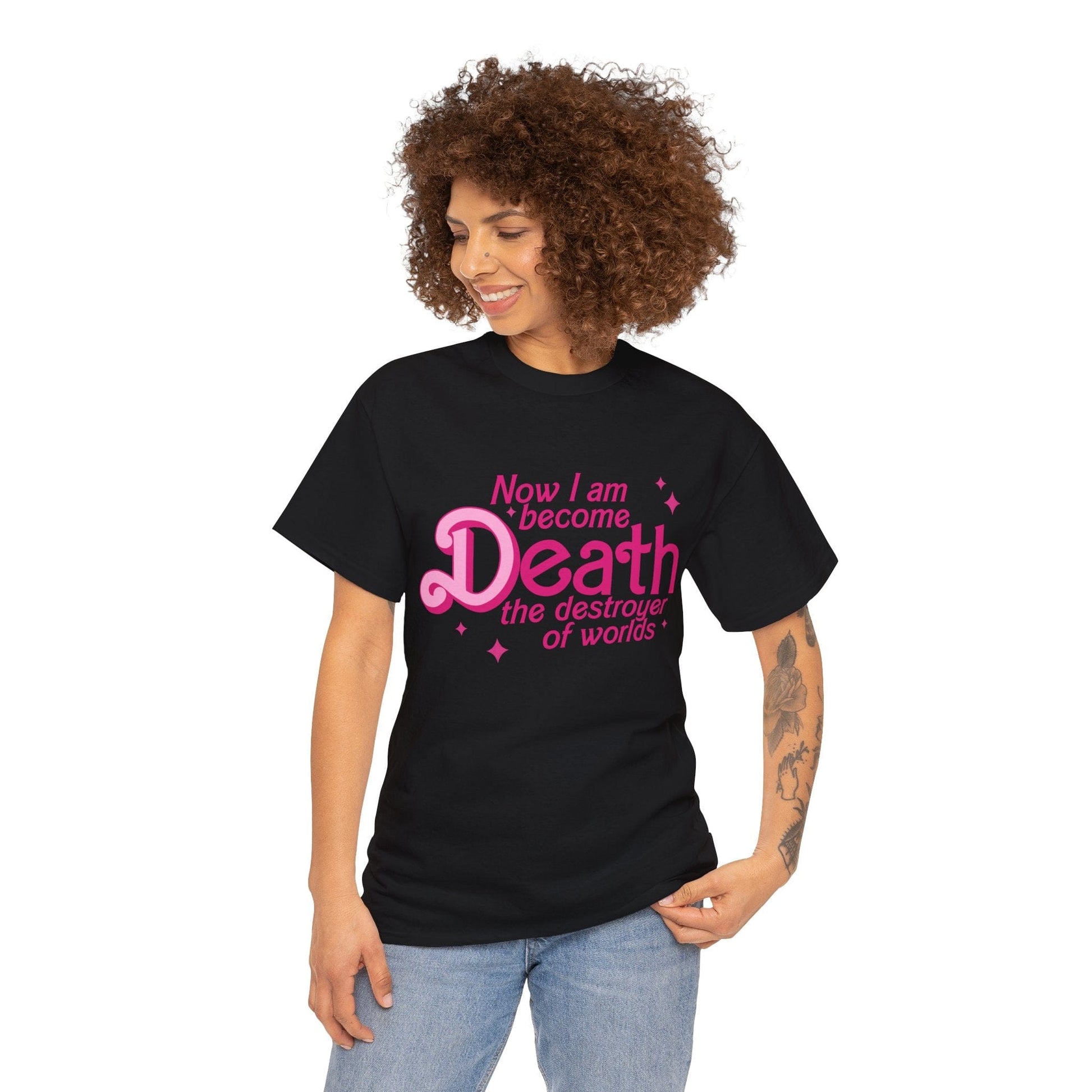 Death Destroyer Of Worlds Graphic Tee Graphic Tees Australia Graphic T-Shirt Australia -  Cool Graphic T-Shirts Online -  Death Destroyer Of Worlds T-Shirt | Cool Graphic T-shirts Online