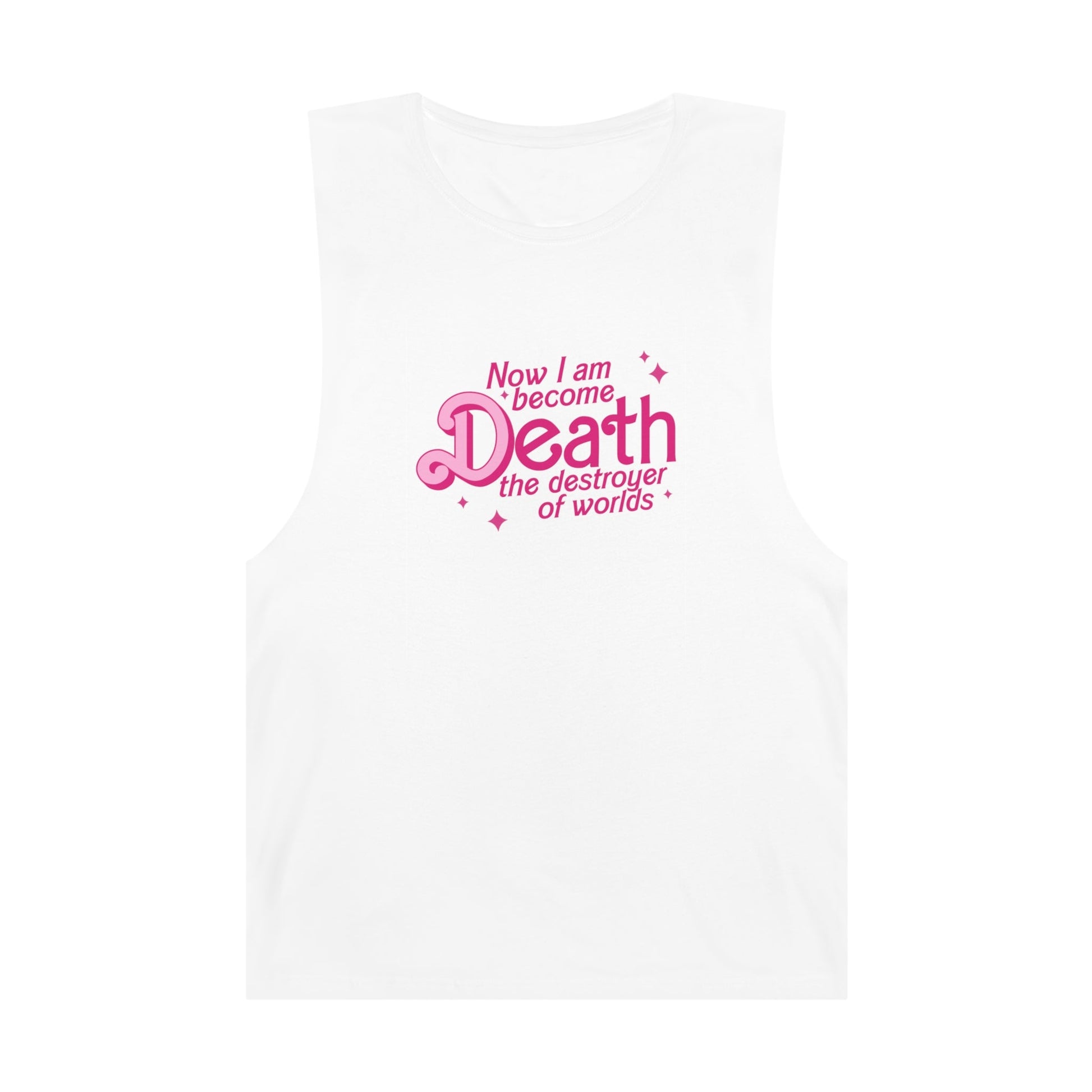 Death Destroyer Of Worlds Tank Top Graphic Tees Australia Graphic T-Shirt Australia -  Cool Graphic T-Shirts Online - 