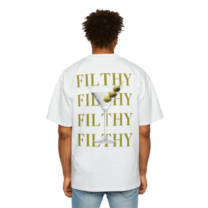 Dirty Martini Filthy Oversized Tee Graphic Tees Australia Graphic T-Shirt Australia -  Cool Graphic T-Shirts Online -  Dirty Martini Filthy Oversized Tee | Oversized T-Shirts Australia