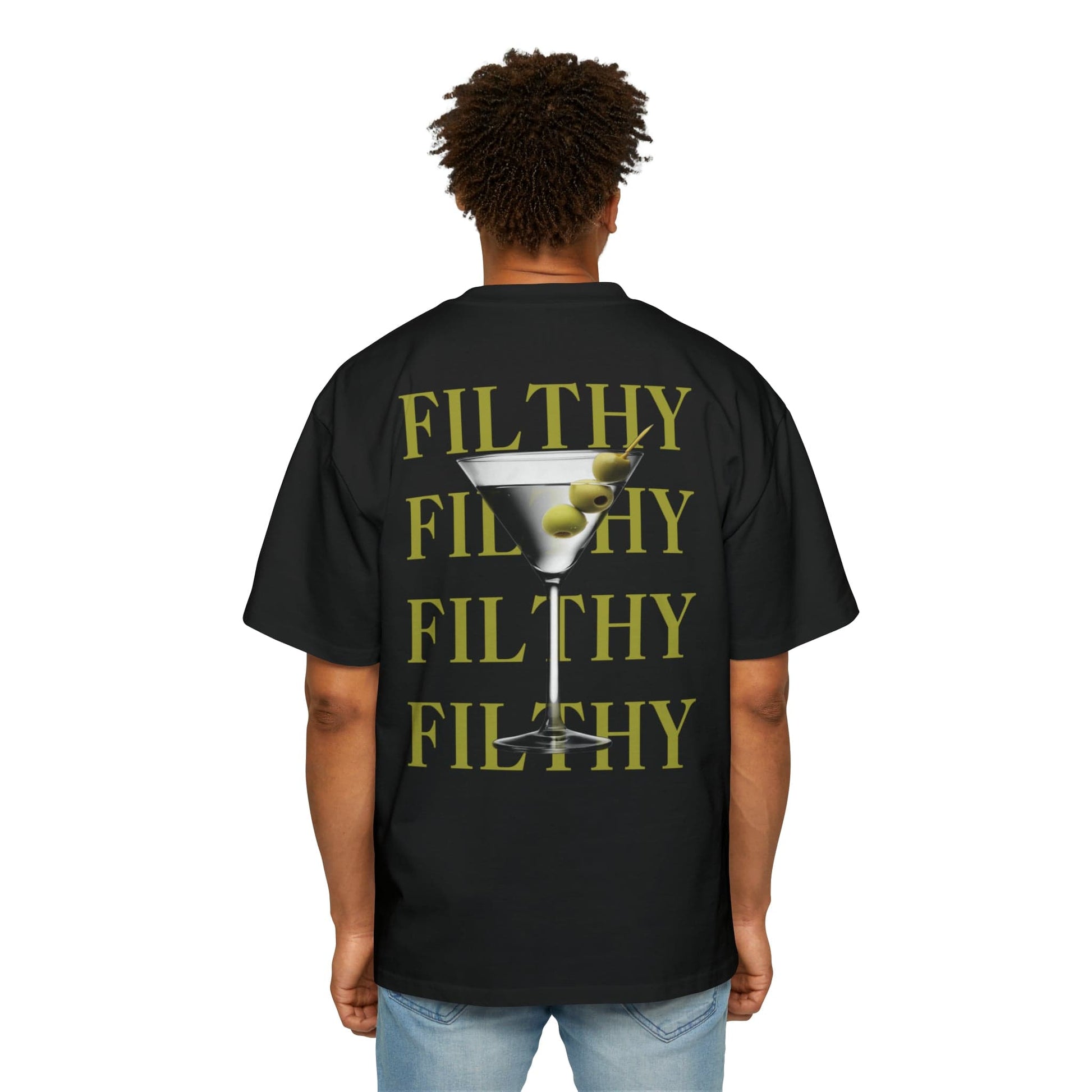 Dirty Martini Filthy Oversized Tee Graphic Tees Australia Graphic T-Shirt Australia -  Cool Graphic T-Shirts Online -  Dirty Martini Filthy Oversized Tee | Oversized T-Shirts Australia