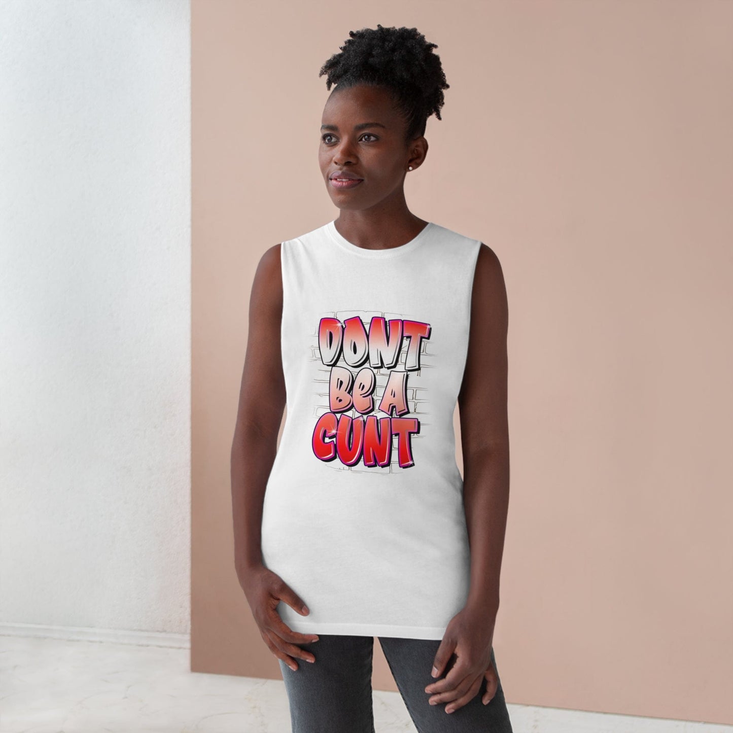 Dont Be A Cunt Tank Top Graphic Tees Australia Graphic T-Shirt Australia -  Cool Graphic T-Shirts Online -  Dont Be A Cunt Tank Top | Funny Offensive Tank Tops Australia