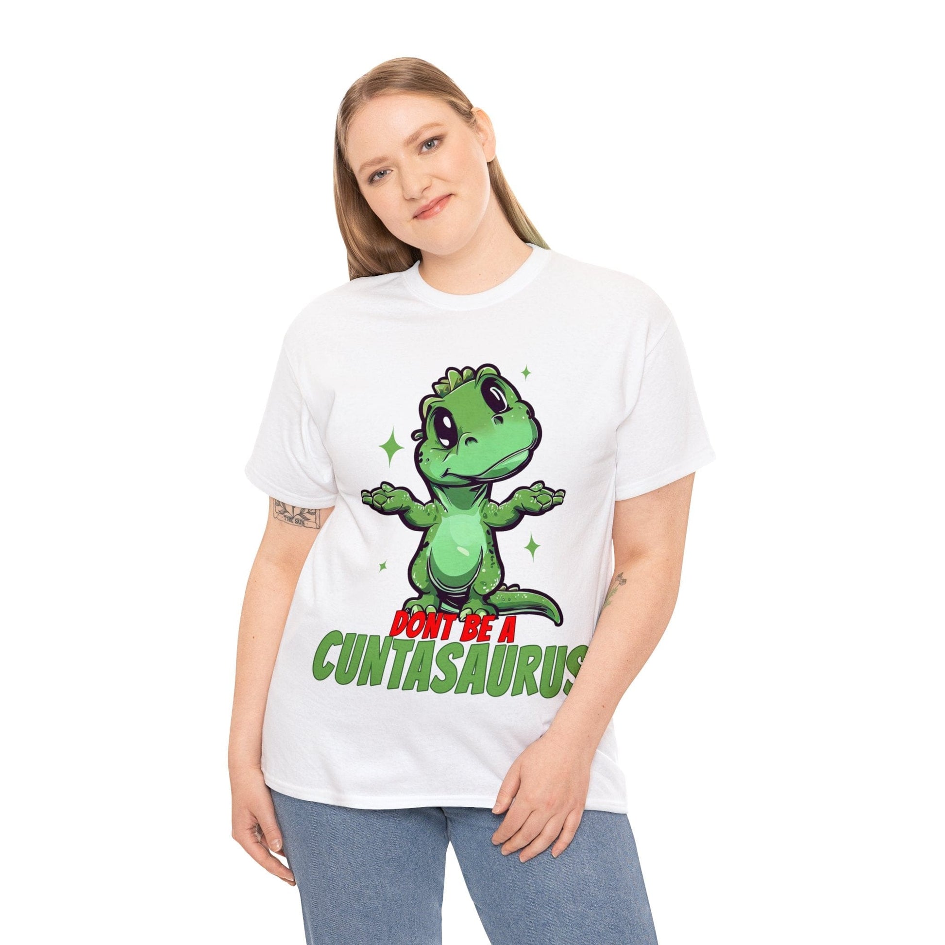 Dont Be A Cuntasaurus Graphic Tee Graphic Tees Australia Graphic T-Shirt Australia -  Cool Graphic T-Shirts Online -  Dont Be A Cuntasaurus T-Shirt | Funny T-Shirts Australia