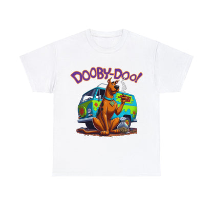 Dooby Doo Graphic Tee Graphic Tees Australia White / S Graphic T-Shirt Australia -  Cool Graphic T-Shirts Online -  Dooby Doo T-Shirt | Weed Stoner 420 T-Shirts