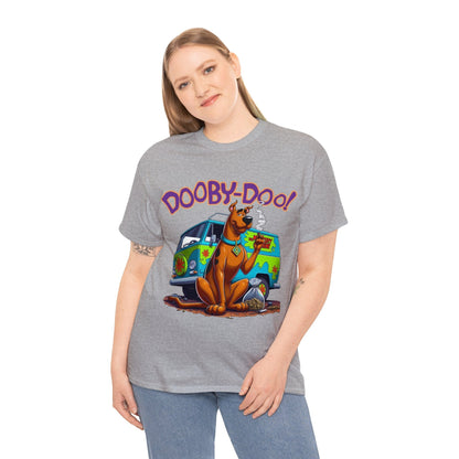 Dooby Doo Graphic Tee Graphic Tees Australia Graphic T-Shirt Australia -  Cool Graphic T-Shirts Online -  Dooby Doo T-Shirt | Weed Stoner 420 T-Shirts