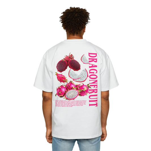 Dragonfruit Oversized Tee Graphic Tees Australia White / S Graphic T-Shirt Australia -  Cool Graphic T-Shirts Online -  Dragonfruit Oversized Tee | Funny Quirky Graphic Tees Australia