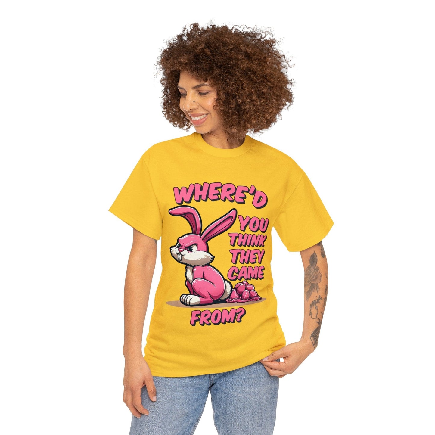 Easter Bunny Graphic Tee Graphic Tees Australia Graphic T-Shirt Australia -  Cool Graphic T-Shirts Online -  Easter Bunny T-Shirt | Funny Graphic T-Shirts Australia