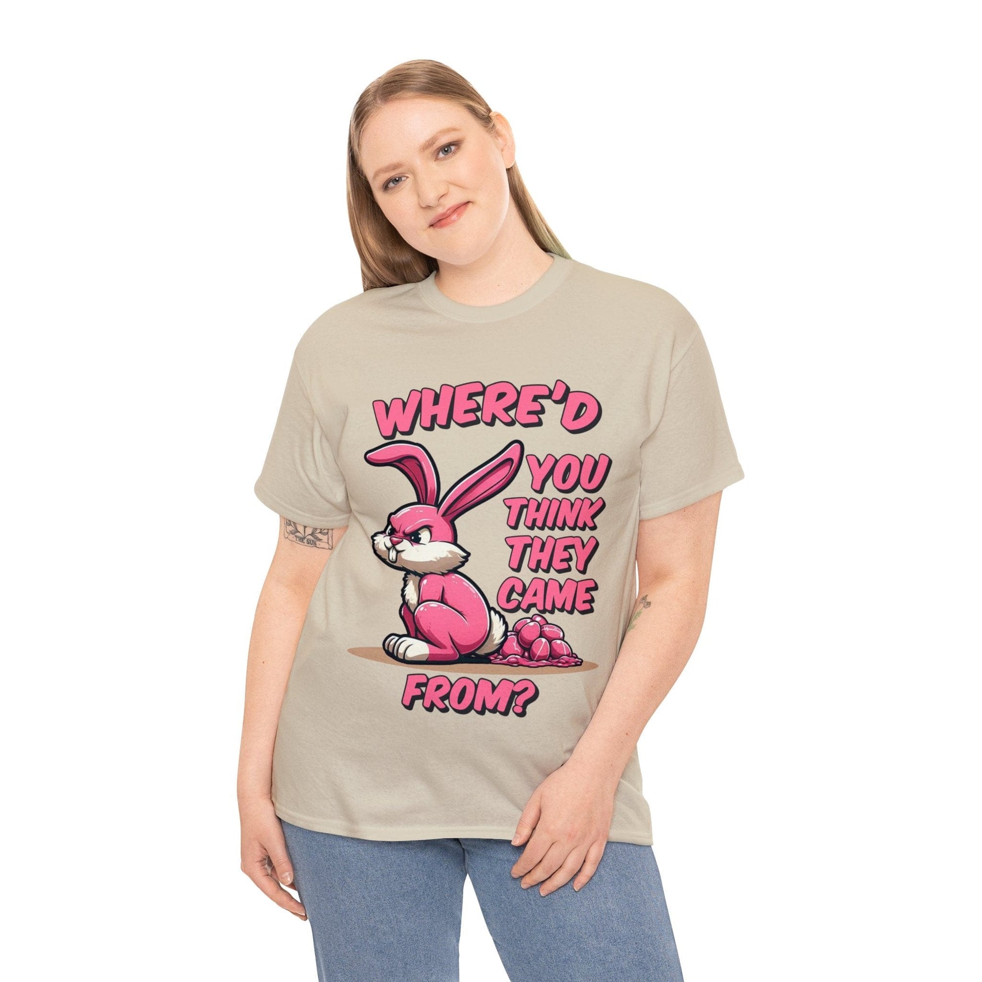 Easter Bunny Graphic Tee Graphic Tees Australia Graphic T-Shirt Australia -  Cool Graphic T-Shirts Online -  Easter Bunny T-Shirt | Funny Graphic T-Shirts Australia