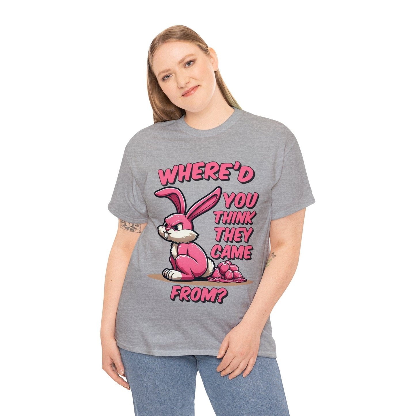 Easter Bunny Graphic Tee Graphic Tees Australia Graphic T-Shirt Australia -  Cool Graphic T-Shirts Online -  Easter Bunny T-Shirt | Funny Graphic T-Shirts Australia