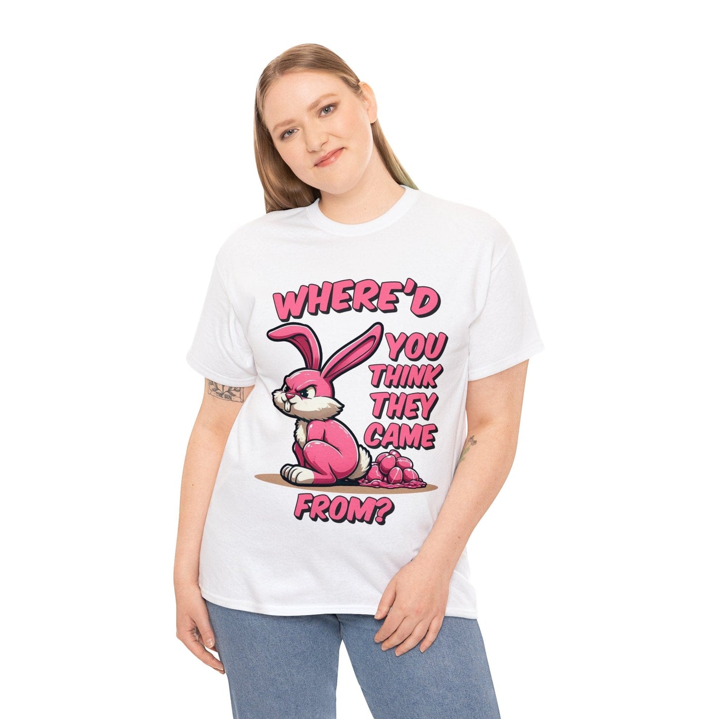 Easter Bunny Graphic Tee Graphic Tees Australia Graphic T-Shirt Australia -  Cool Graphic T-Shirts Online -  Easter Bunny T-Shirt | Funny Graphic T-Shirts Australia