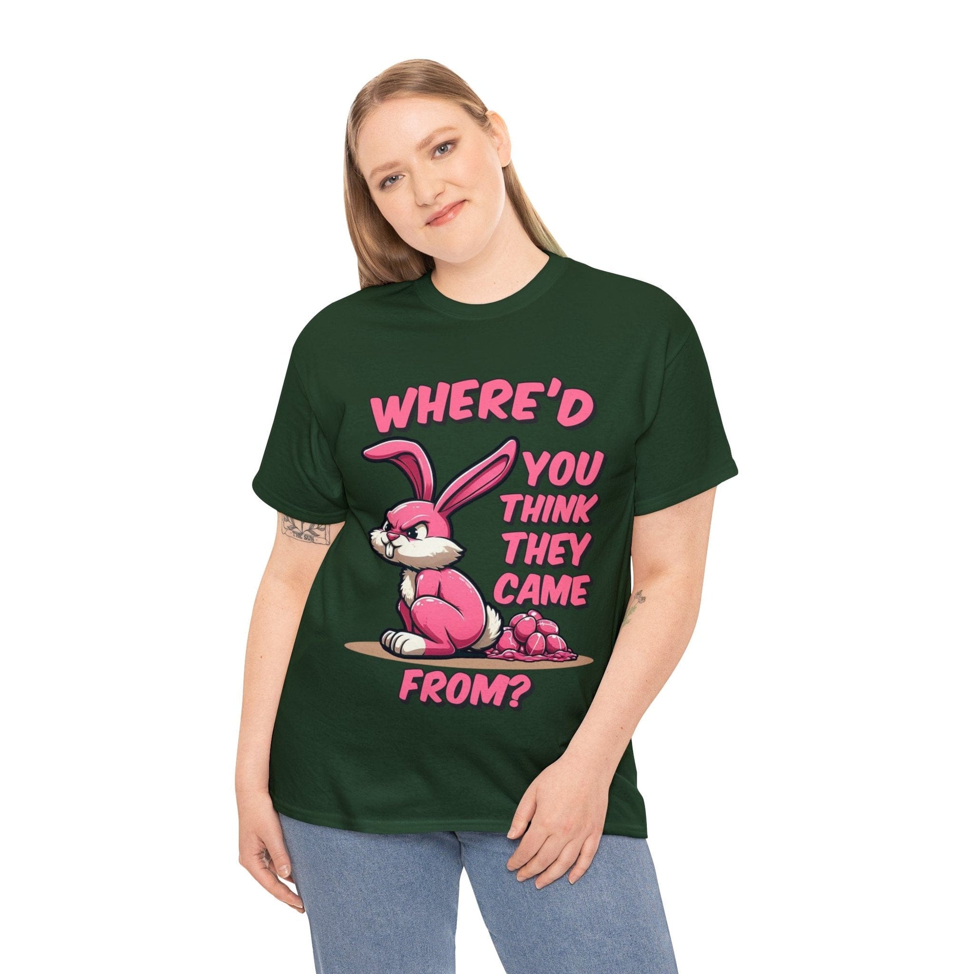 Easter Bunny Graphic Tee Graphic Tees Australia Graphic T-Shirt Australia -  Cool Graphic T-Shirts Online -  Easter Bunny T-Shirt | Funny Graphic T-Shirts Australia