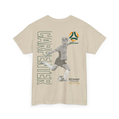 Ellie Carpenter Matildas Duo Graphic Tee Graphic Tees Australia Graphic T-Shirt Australia -  Cool Graphic T-Shirts Online -  Ellie Carpenter Matildas Duo T-Shirt | Matildas T-Shirts Australia