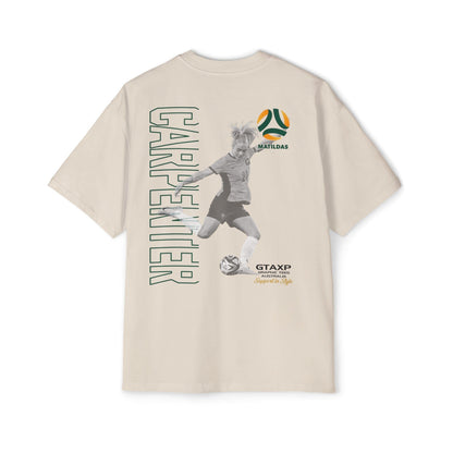 Ellie Carpenter Matildas Duo Oversized Tee Graphic Tees Australia Graphic T-Shirt Australia -  Cool Graphic T-Shirts Online -  Ellie Carpenter Matildas Duo Oversized Tee | Australian Matildas Apparel