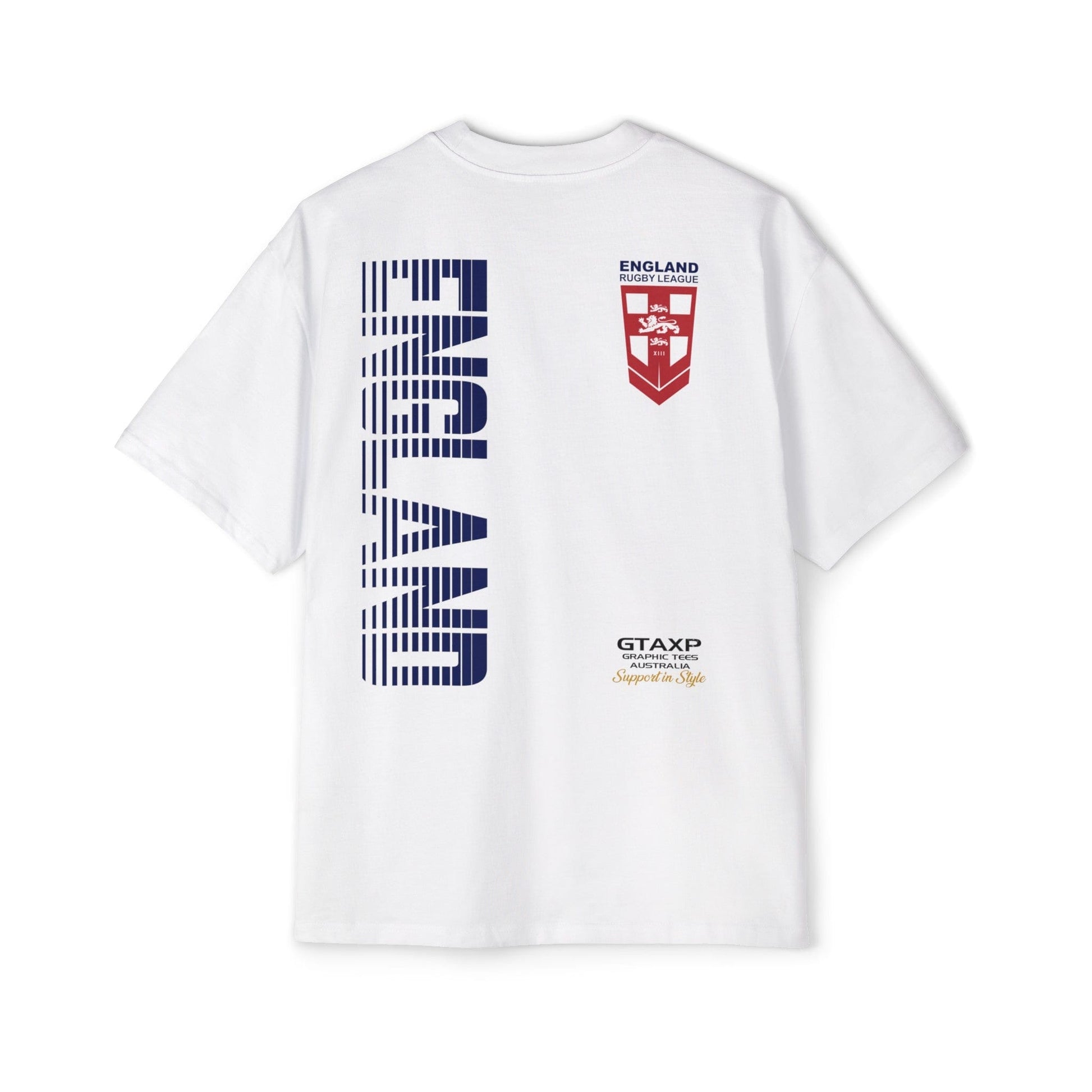 England Lions World Cup Oversized Tee Graphic Tees Australia Graphic T-Shirt Australia -  Cool Graphic T-Shirts Online -  England Lions World Cup Oversized Tee | England Rugby League T-Shirt