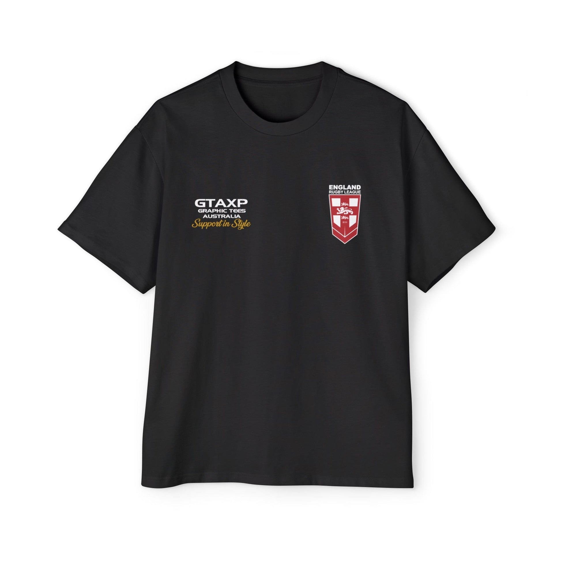 England Lions World Cup Oversized Tee Graphic Tees Australia Graphic T-Shirt Australia -  Cool Graphic T-Shirts Online -  England Lions World Cup Oversized Tee | England Rugby League T-Shirt