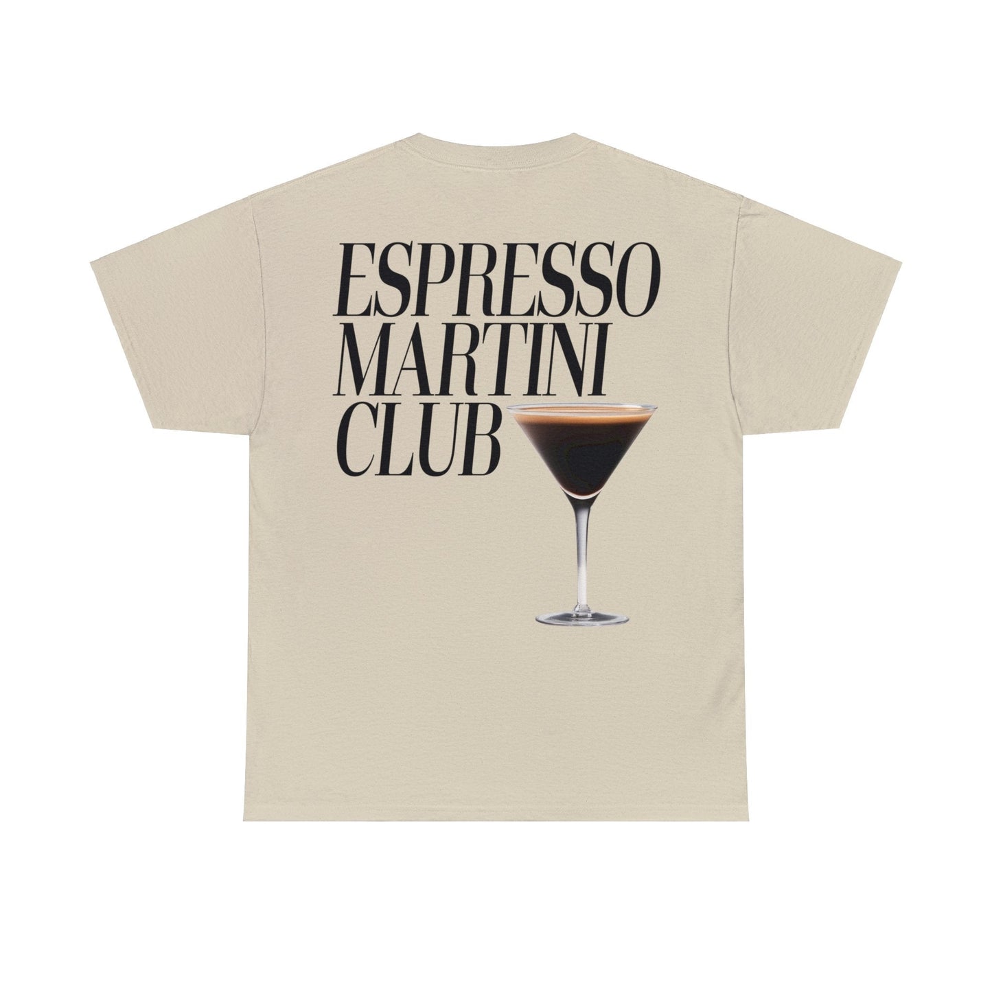 Espresso Martini Club Graphic Tee Graphic Tees Australia Sand / S Graphic T-Shirt Australia -  Cool Graphic T-Shirts Online -  Espresso Martini Club T-Shirt