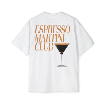 Espresso Martini Club Oversized Tee Graphic Tees Australia Graphic T-Shirt Australia -  Cool Graphic T-Shirts Online - 