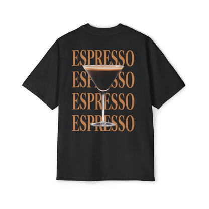 Espresso Martini Oversized Tee Graphic Tees Australia Black / S Graphic T-Shirt Australia -  Cool Graphic T-Shirts Online -  Espresso Martini Oversized Tee | Oversized T-Shirts Australia