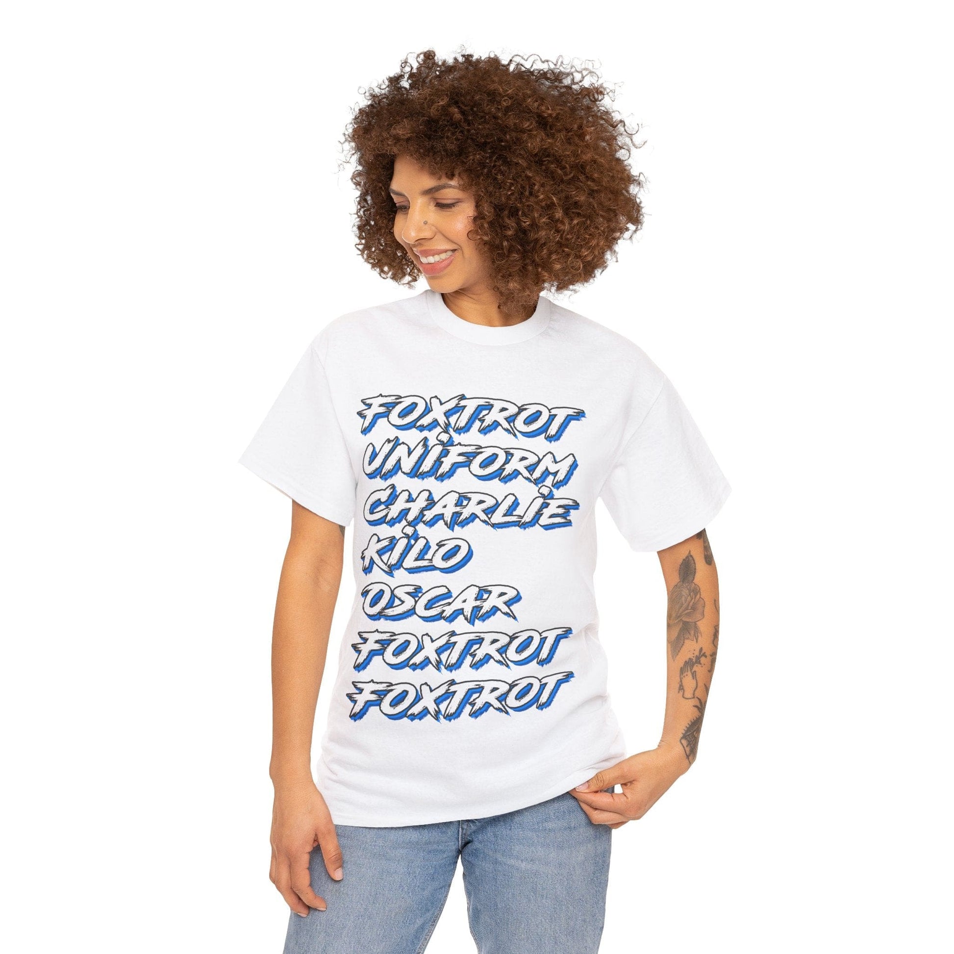 Foxtrot Uniform Charlie Kilo Graphic Tee Graphic Tees Australia Graphic T-Shirt Australia -  Cool Graphic T-Shirts Online -  Foxtrot Uniform Charlie Kilo T-Shirt | Rude Offensive T-Shirts Australia