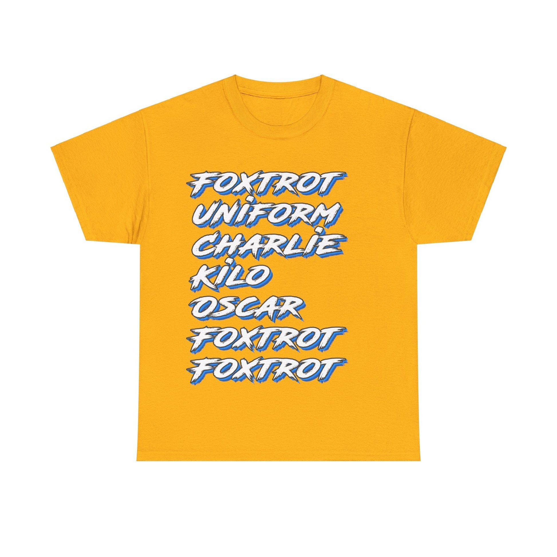 Foxtrot Uniform Charlie Kilo Graphic Tee Graphic Tees Australia Graphic T-Shirt Australia -  Cool Graphic T-Shirts Online -  Foxtrot Uniform Charlie Kilo T-Shirt | Rude Offensive T-Shirts Australia