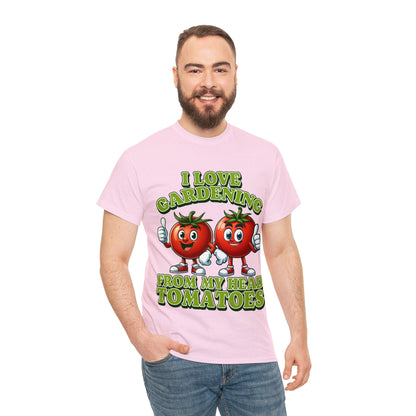 From My Head Tomatoes Graphic Tee Graphic Tees Australia Graphic T-Shirt Australia -  Cool Graphic T-Shirts Online -  I Love Gardening, From My Head Tomatoes T-Shirt