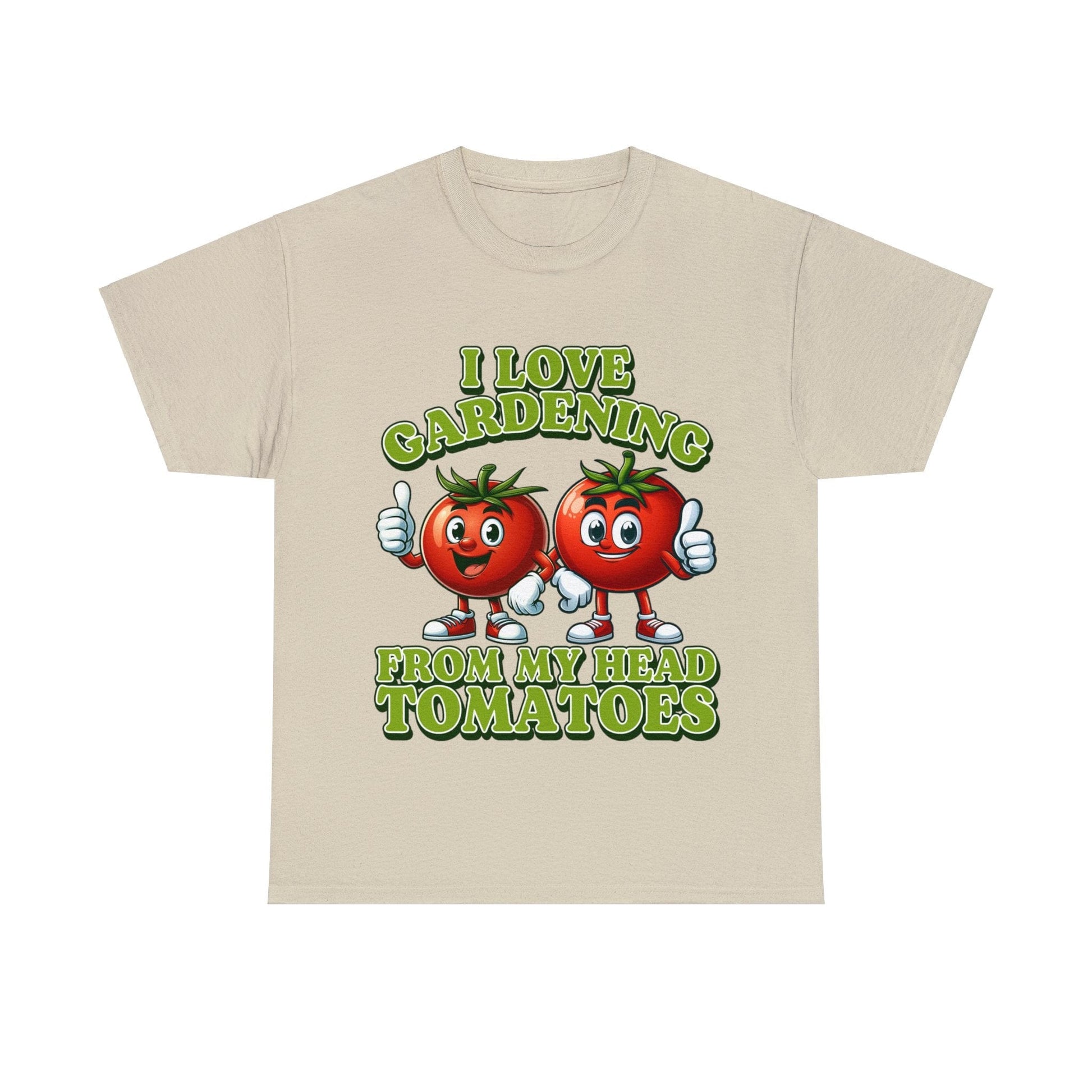 From My Head Tomatoes Graphic Tee Graphic Tees Australia Graphic T-Shirt Australia -  Cool Graphic T-Shirts Online -  I Love Gardening, From My Head Tomatoes T-Shirt