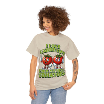 From My Head Tomatoes Graphic Tee Graphic Tees Australia Graphic T-Shirt Australia -  Cool Graphic T-Shirts Online -  I Love Gardening, From My Head Tomatoes T-Shirt