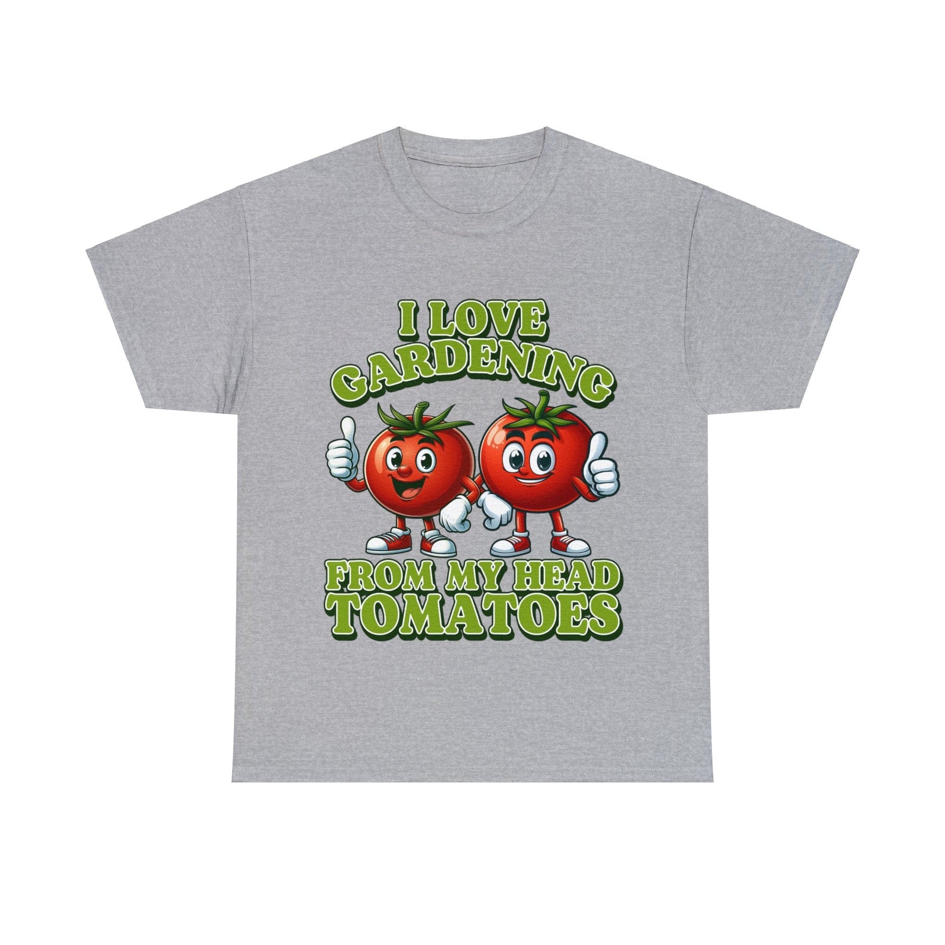 From My Head Tomatoes Graphic Tee Graphic Tees Australia Graphic T-Shirt Australia -  Cool Graphic T-Shirts Online -  I Love Gardening, From My Head Tomatoes T-Shirt