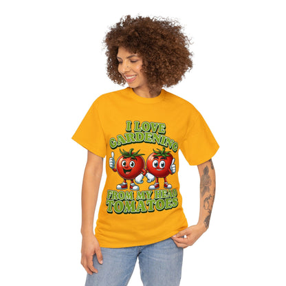 From My Head Tomatoes Graphic Tee Graphic Tees Australia Graphic T-Shirt Australia -  Cool Graphic T-Shirts Online -  I Love Gardening, From My Head Tomatoes T-Shirt