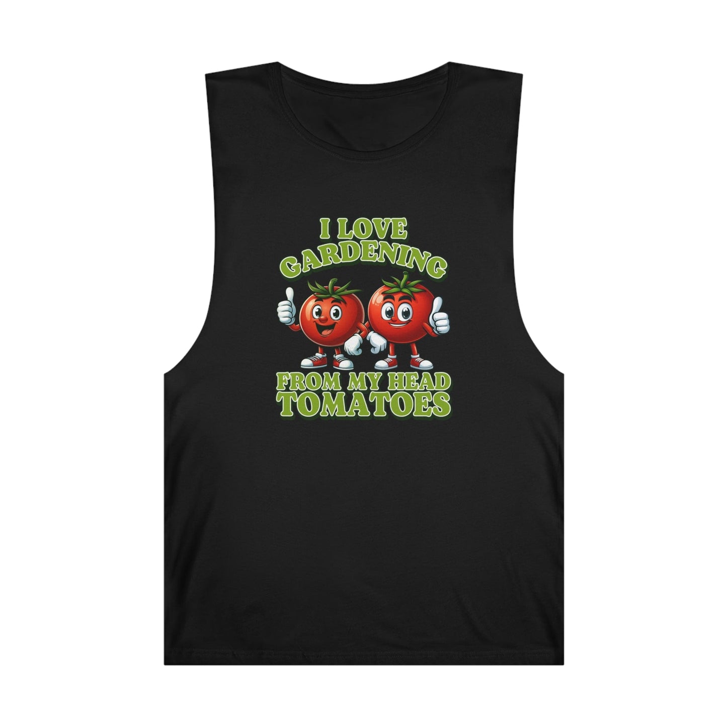 From My Head Tomatoes Tank Top Graphic Tees Australia Graphic T-Shirt Australia -  Cool Graphic T-Shirts Online -  From My Head Tomatoes Tank Top | Funny Tank Tops Australia