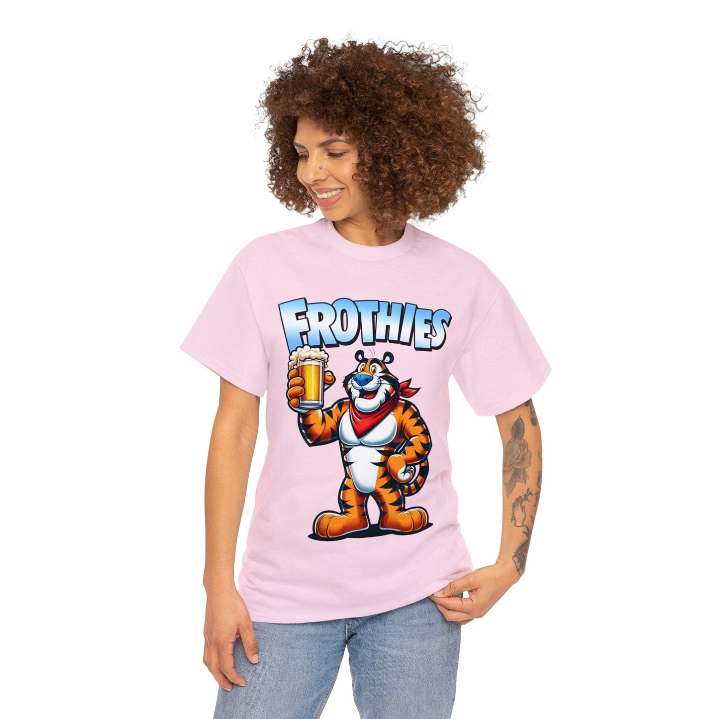 Frothies Graphic Tee Graphic Tees Australia Graphic T-Shirt Australia -  Cool Graphic T-Shirts Online -  Frothies T-Shirt | Funny Beer T-Shirt Australia