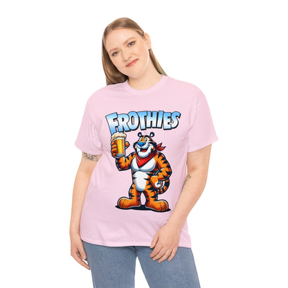 Frothies Graphic Tee Graphic Tees Australia Graphic T-Shirt Australia -  Cool Graphic T-Shirts Online -  Frothies T-Shirt | Funny Beer T-Shirt Australia