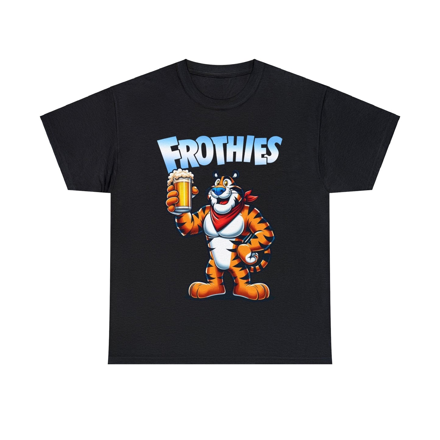 Frothies Graphic Tee Graphic Tees Australia Black / S Graphic T-Shirt Australia -  Cool Graphic T-Shirts Online -  Frothies T-Shirt | Funny Beer T-Shirt Australia