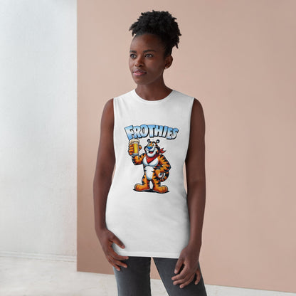 Frothies Tank Top Graphic Tees Australia Graphic T-Shirt Australia -  Cool Graphic T-Shirts Online - 