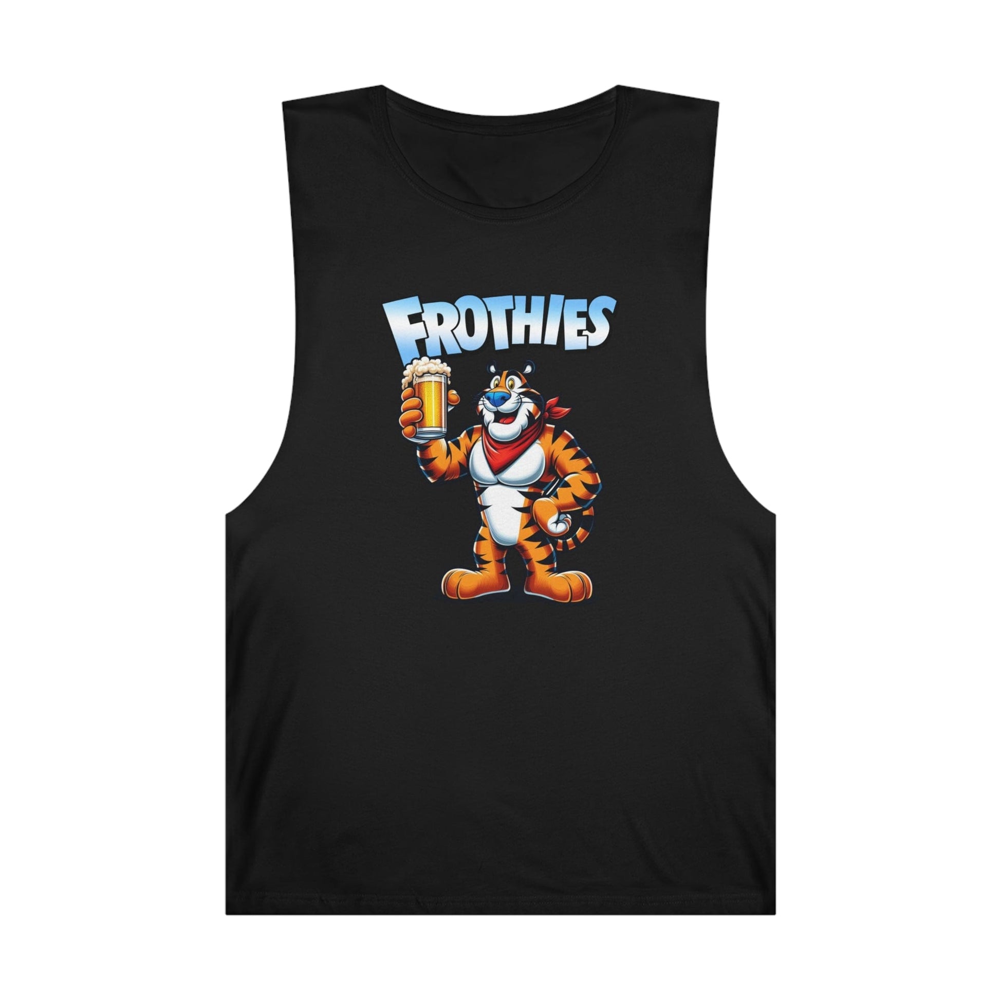 Frothies Tank Top Graphic Tees Australia Graphic T-Shirt Australia -  Cool Graphic T-Shirts Online - 